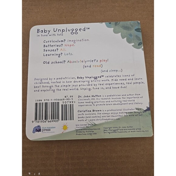 Baby Unplugged: Make by John Hutton (2020 Children's Board Books) Imagination - Picture 2 of 4